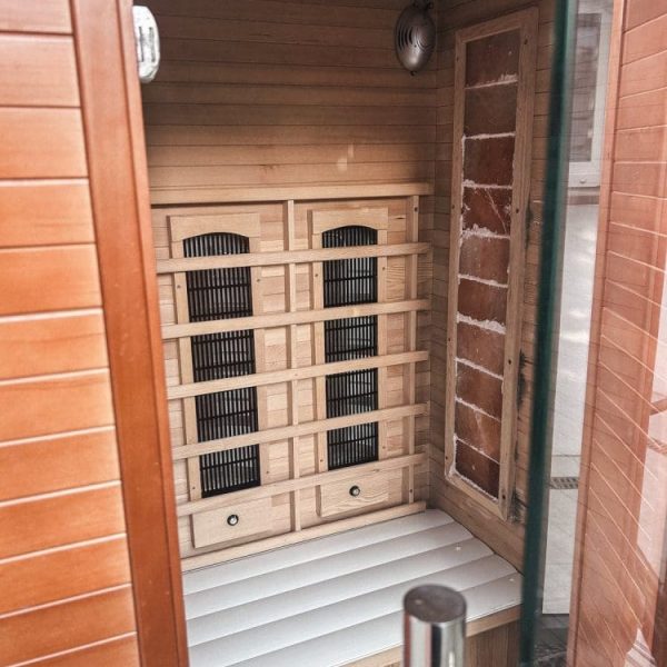 Sauna na podczerwień w strefie wellness
